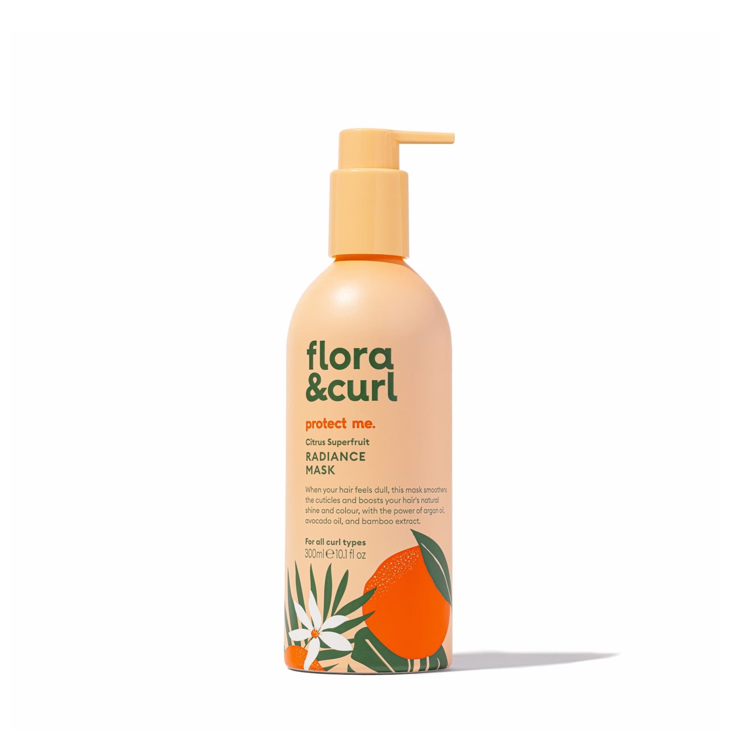 Flora & Curl African Citrus Superfruit Parlaklık Veren Saç Maskesi 300 ml