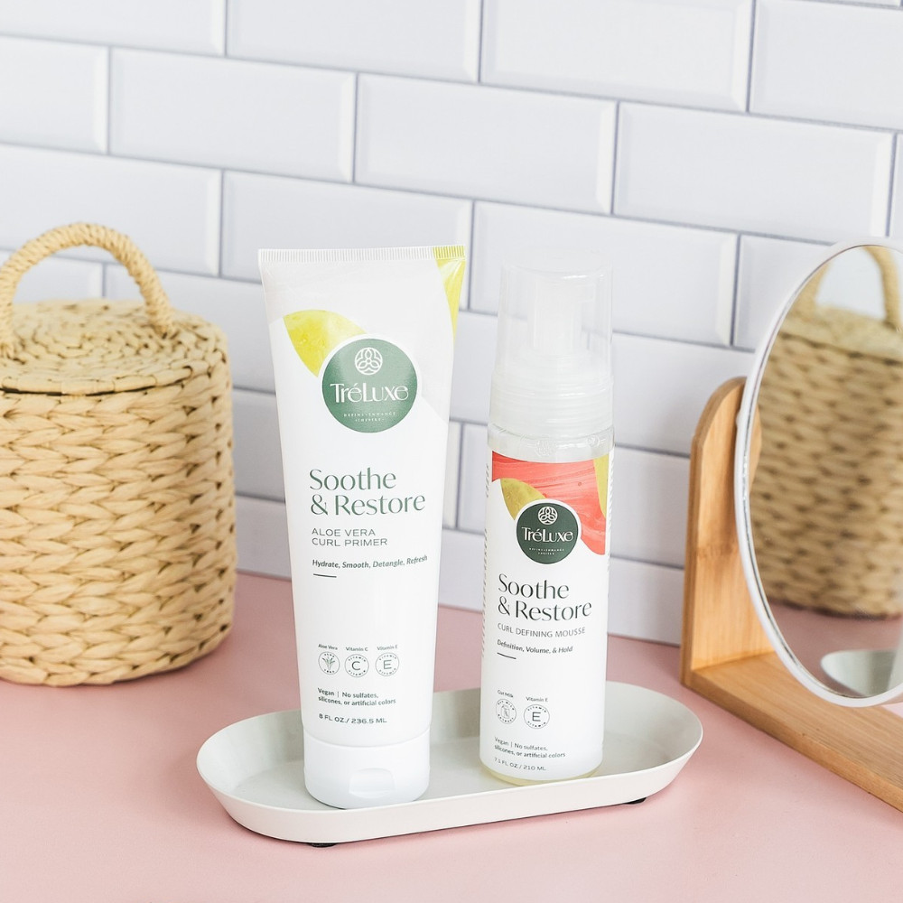 Treluxe Soothe & Restore Aloe Vera Curl Primer 236 ml