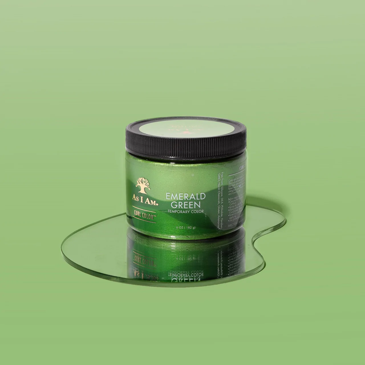 As I Am Curl Color Renklendirici Saç Jölesi - Emerald Green 182 g
