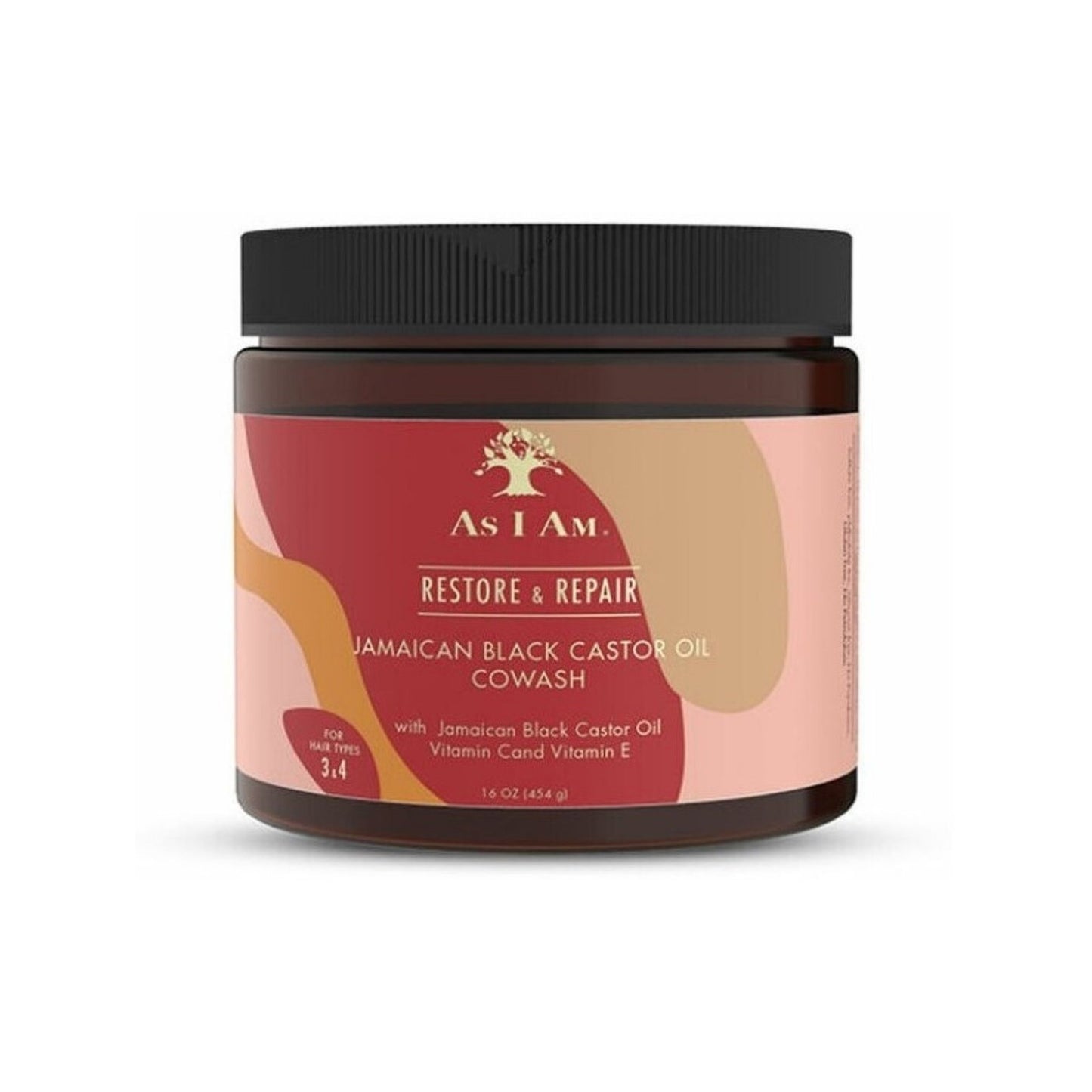 As I Am Jamaican Black Castor Oil Yenileyici & Onarıcı CoWash Temizleyici Krem 454 g