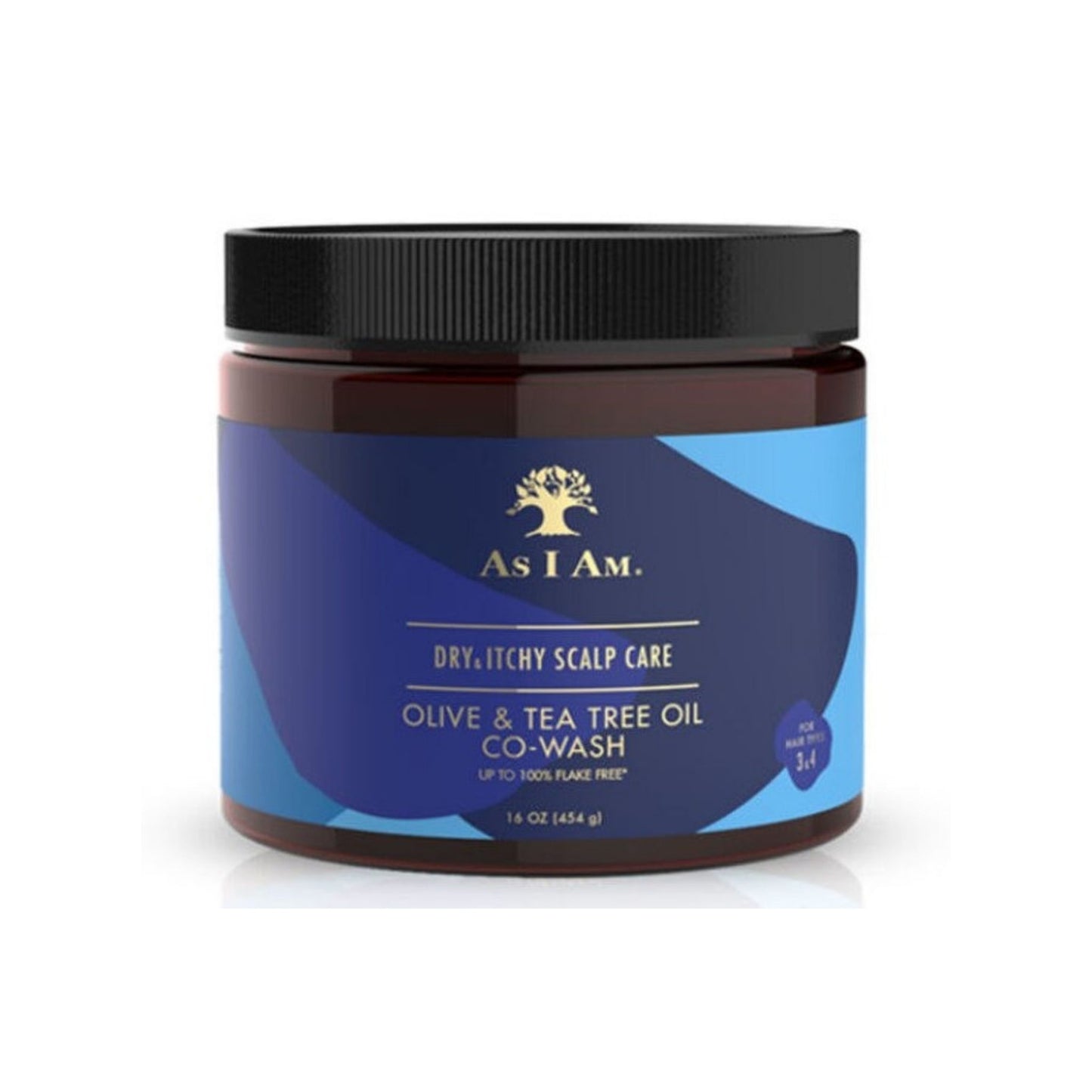 As I Am Kuru ve Kaşıntılı Saç Derisi Bakımı Zeytin & Çay Ağacı Yağı Co-Wash Temizleyici Krem 454 g