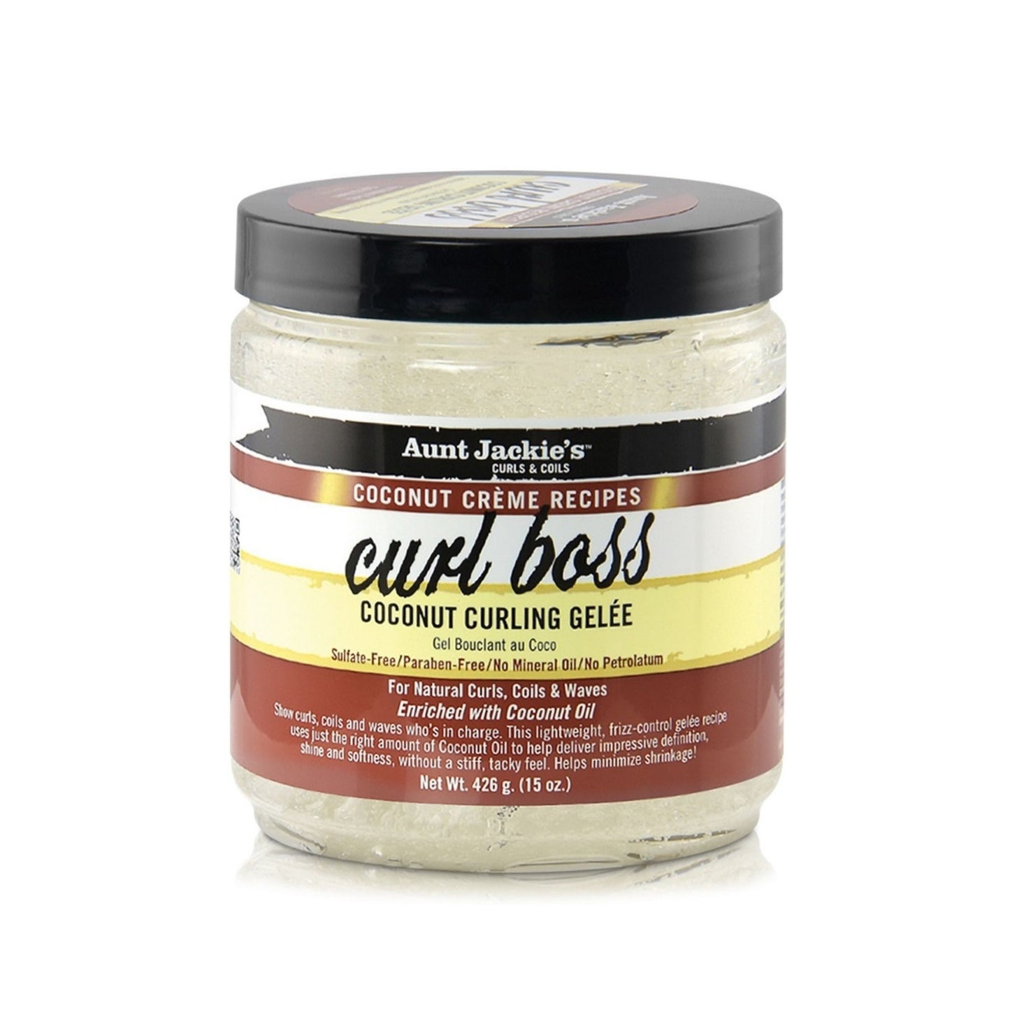 Aunt Jackie's Curl Boss Coconut Curling Saç Jölesi 511 g