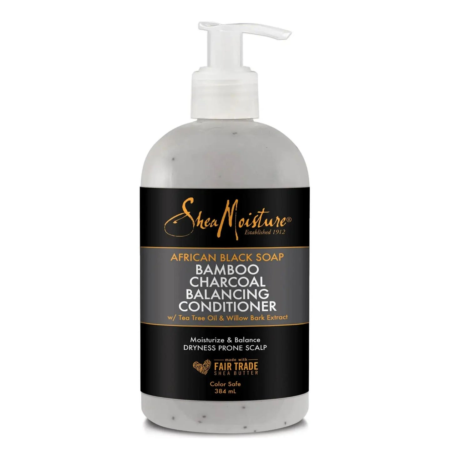 SheaMoisture African Black Soap Bamboo Charcoal Dengeleyici Saç Kremi 384 ml