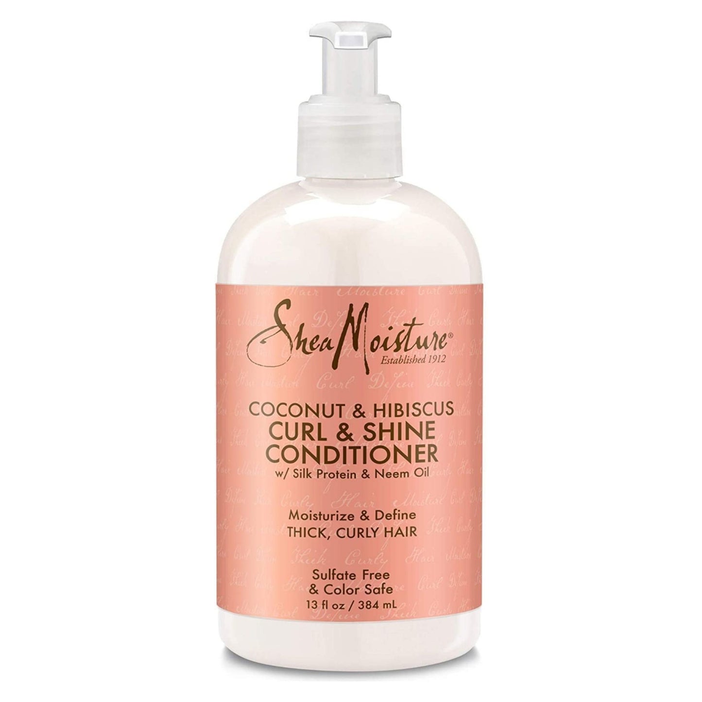 SheaMoisture Coconut & Hibiscus Curl and Shine Saç Kremi 384 ml