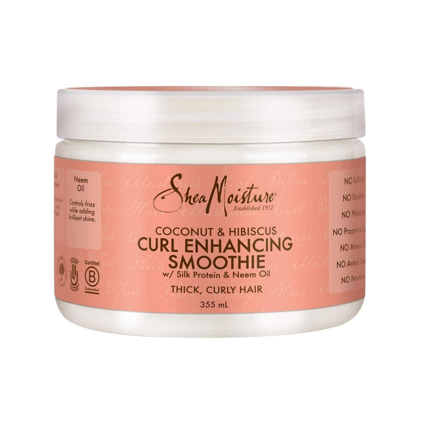 SheaMoisture Coconut & Hibiscus Curl Enhancing Smoothie Bukle Kremi 326 g