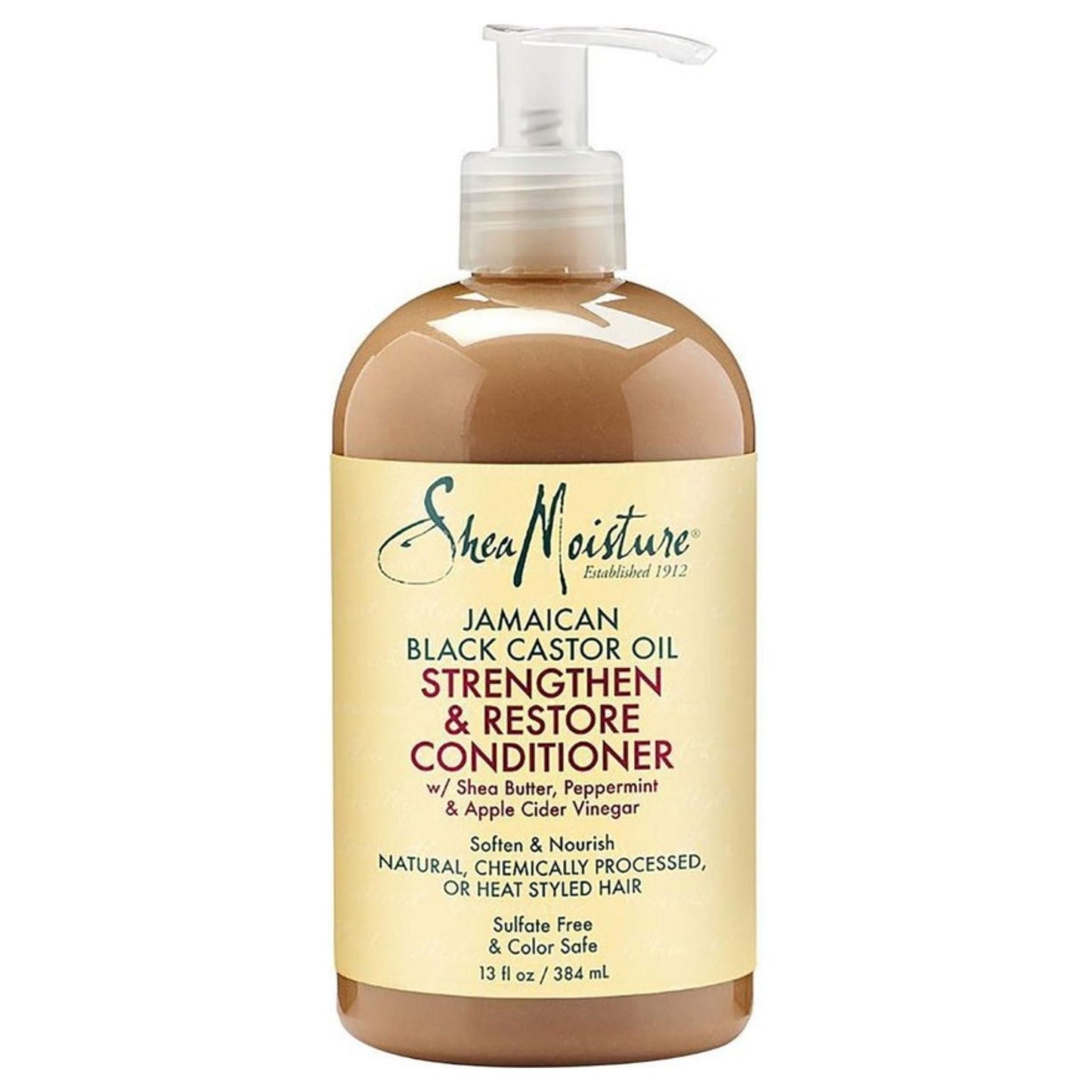 SheaMoisture Jamaican Black Castor Oil Güçlendirici & Yenileyici Saç Kremi 384 ml