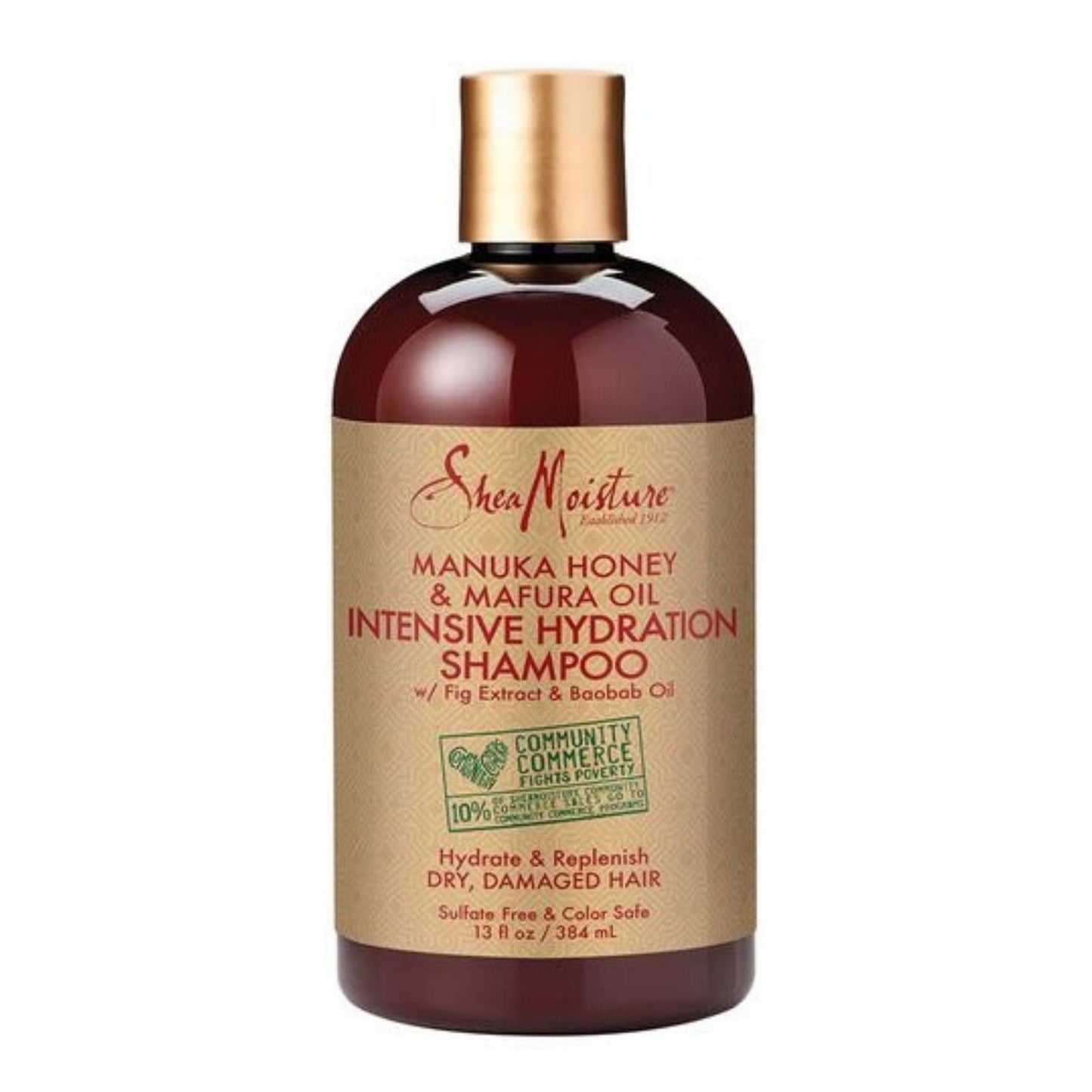 SheaMoisture Manuka Bal & Mafura Yağı Yoğun Nemlendirici Nazik Temizleyici Şampuan 384 ml