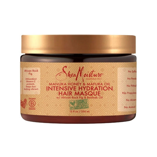SheaMoisture Manuka Balı & Mafura Yağı Yoğun Nemlendirici Saç Maskesi 340 g