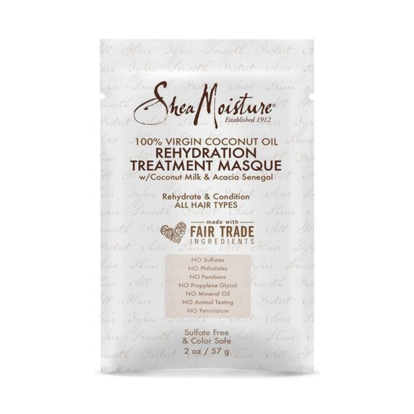 SheaMoisture %100 Virgin Coconut Nemlendirme Tedavisi Saç Maskesi 57 g