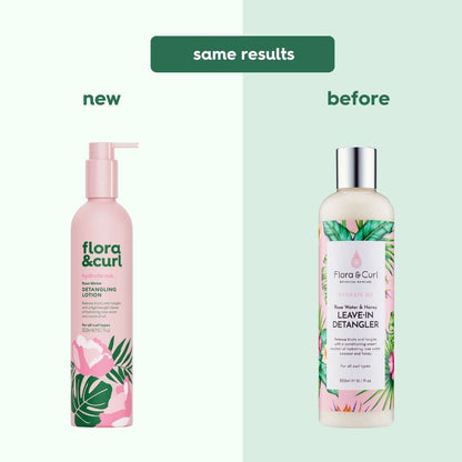 Flora & Curl Rose Water & Honey Durulanmayan Saç Kremi 300 ml