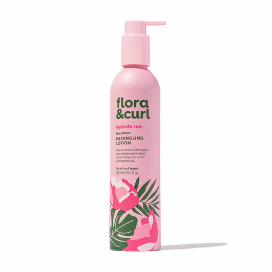 Flora & Curl Rose Water & Honey Durulanmayan Saç Kremi 300 ml