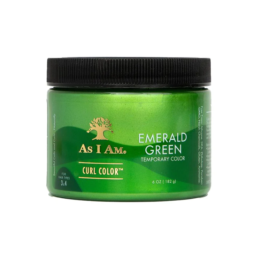 As I Am Curl Color Renklendirici Saç Jölesi - Emerald Green 182 g