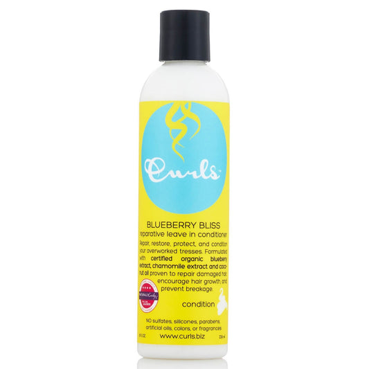 Curls Blueberry Bliss Onarıcı Durulanmayan Saç Kremi 236 ml