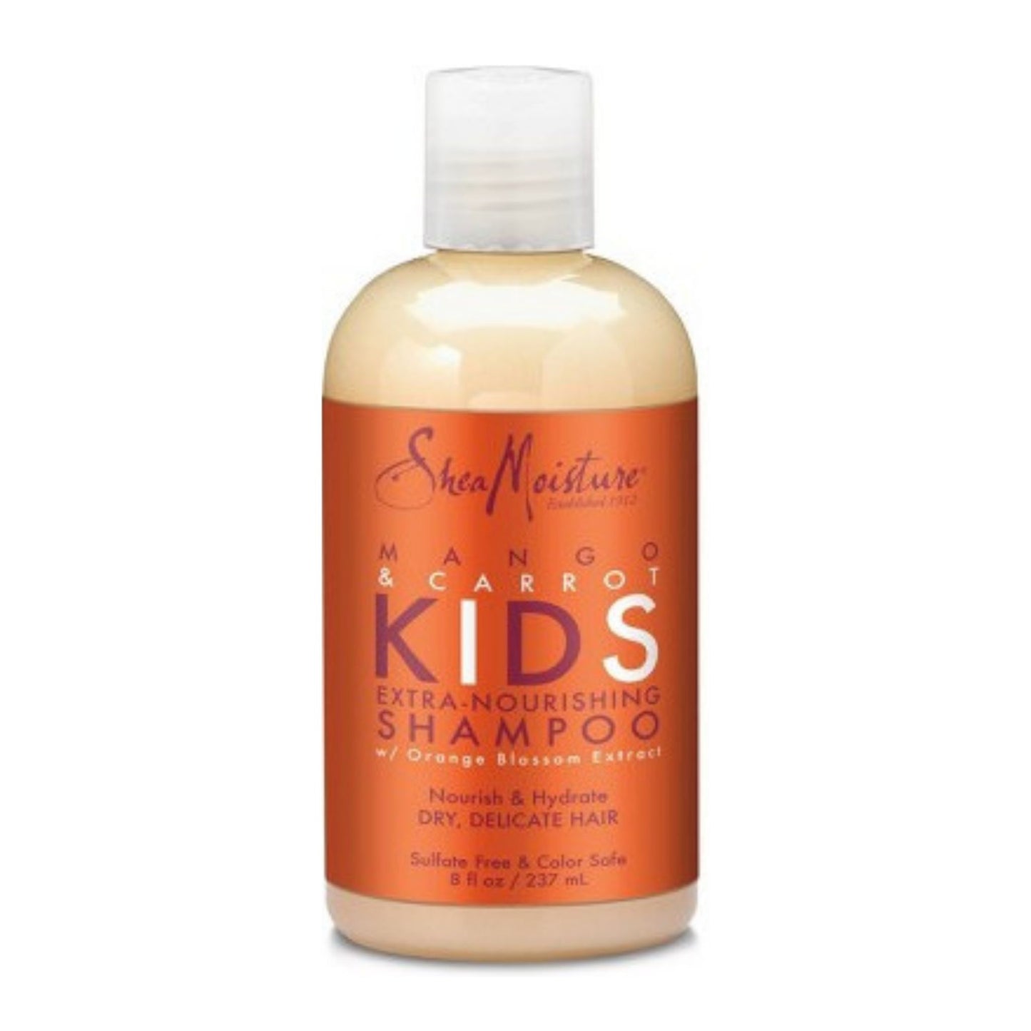 SheaMoisture Kids Mango & Havuç Ekstra Besleyici Nazik Temizleyici Şampuan 237 ml