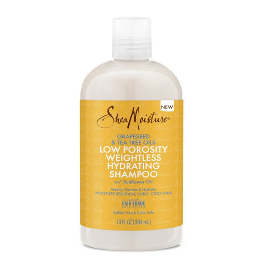 SheaMoisture Low Porosity Ağırlaştırmayan Nemlendirici Nazik Temizleyici Şampuan 384 ml